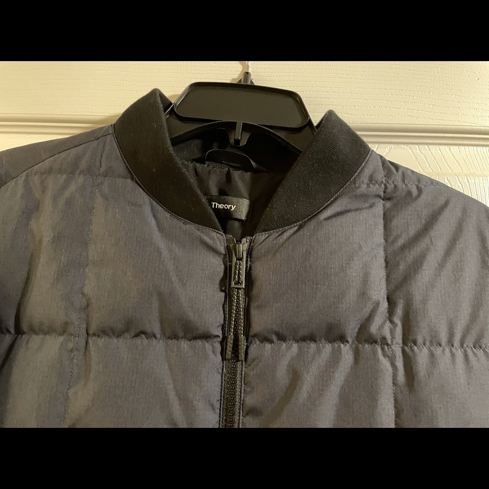 Theory quilted bomber jacket